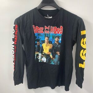 Boyz N The Hood South Central Black Long Sleeve Men's T Shirt Large.